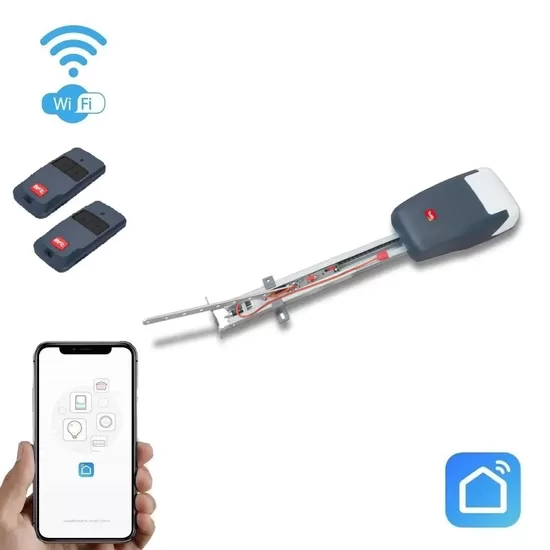 Tiziano, vārti platību līdz 10 m2 un 60 kg.Tālruņa vadība